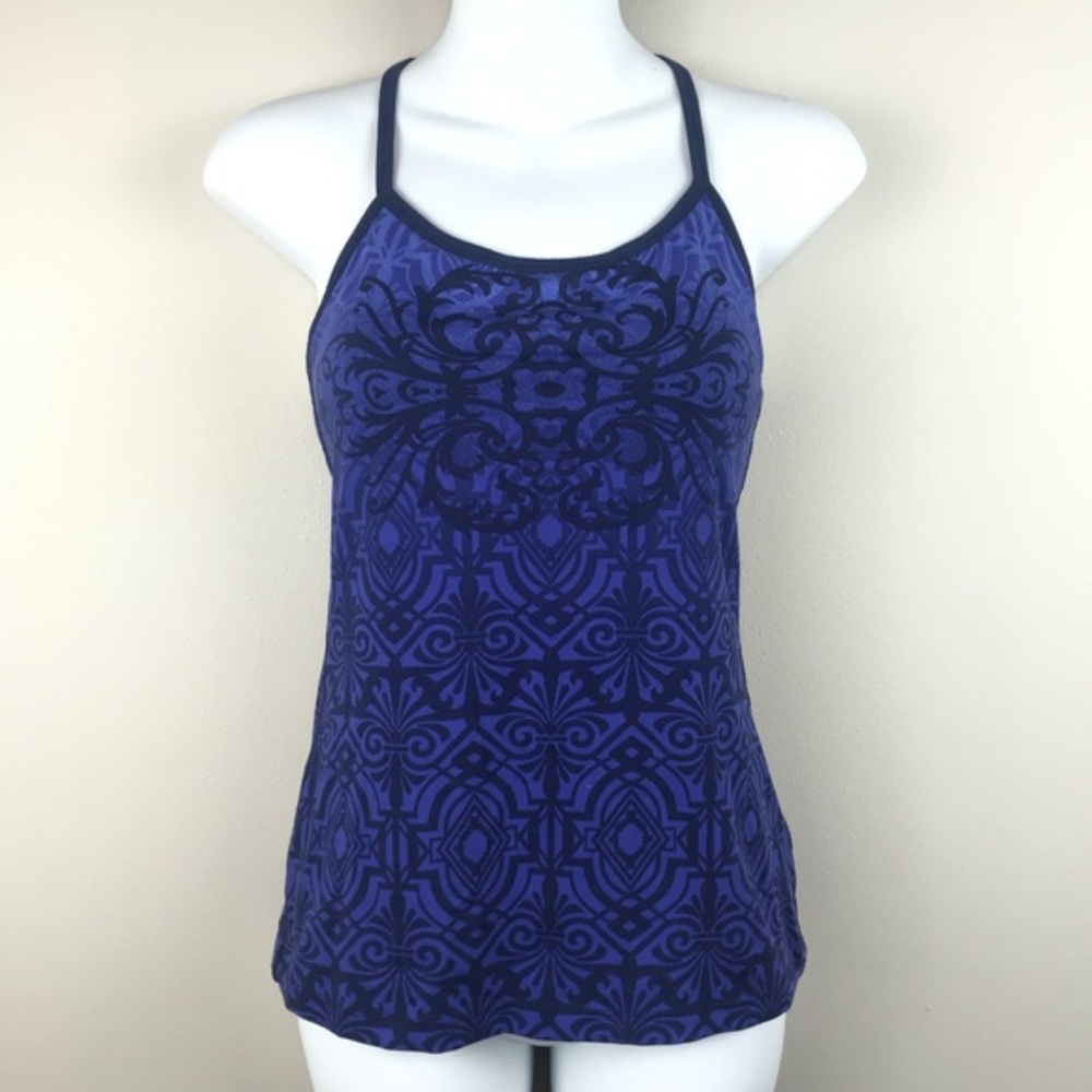 Athleta Racerback Tank Top with Built In Bra - Size XXS